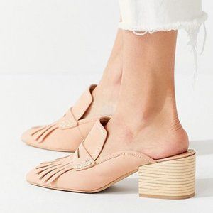 DOLCE VITA Leather Heeled Mules